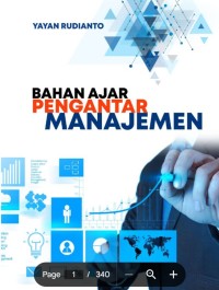 Bahan Ajar Pengantar Manajemen